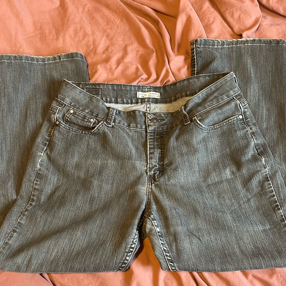 riders by lee no gap waist boot cut jeans